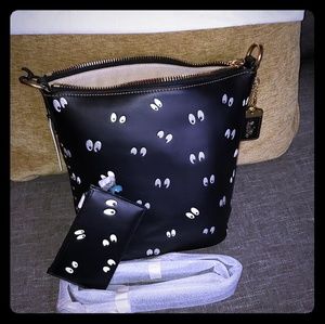 Coach Spooky Eye Duffle